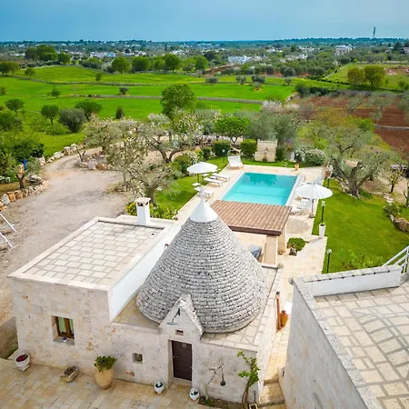 Trullo Paradise Pool Nyaraló Locorotondo